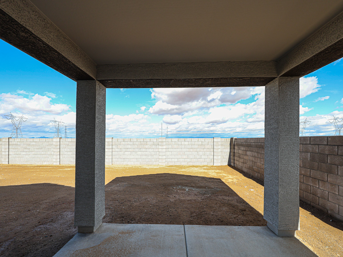 A view of the ocean through a window.