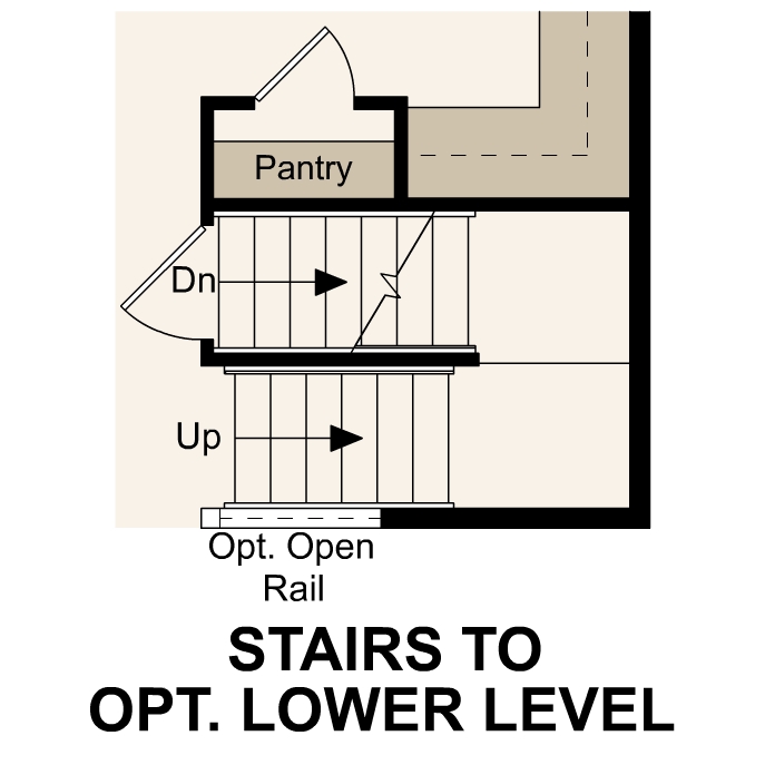 Diagram, engineering drawing. Jay Main Level Option 