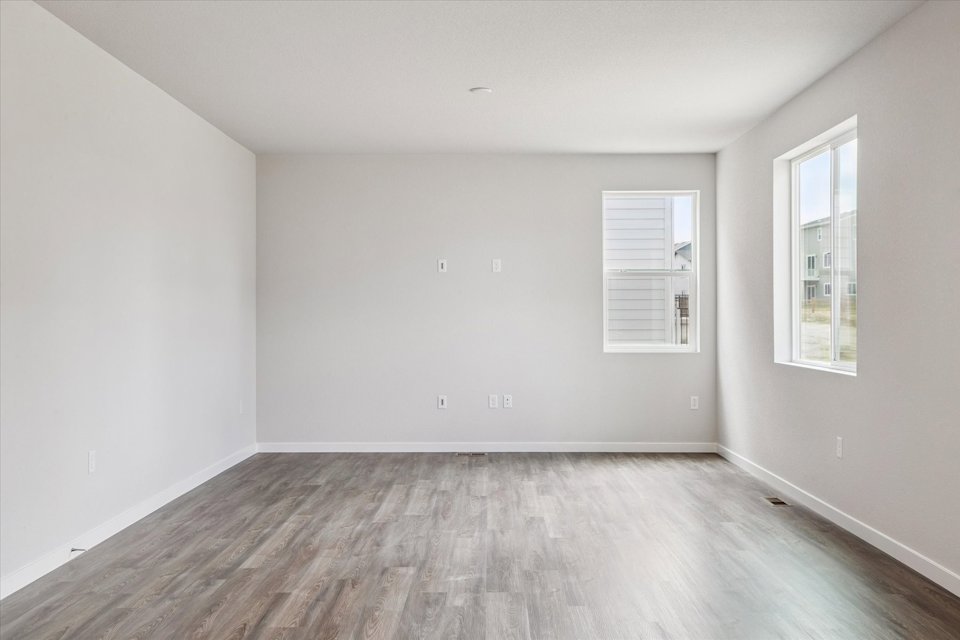 A room with white walls.