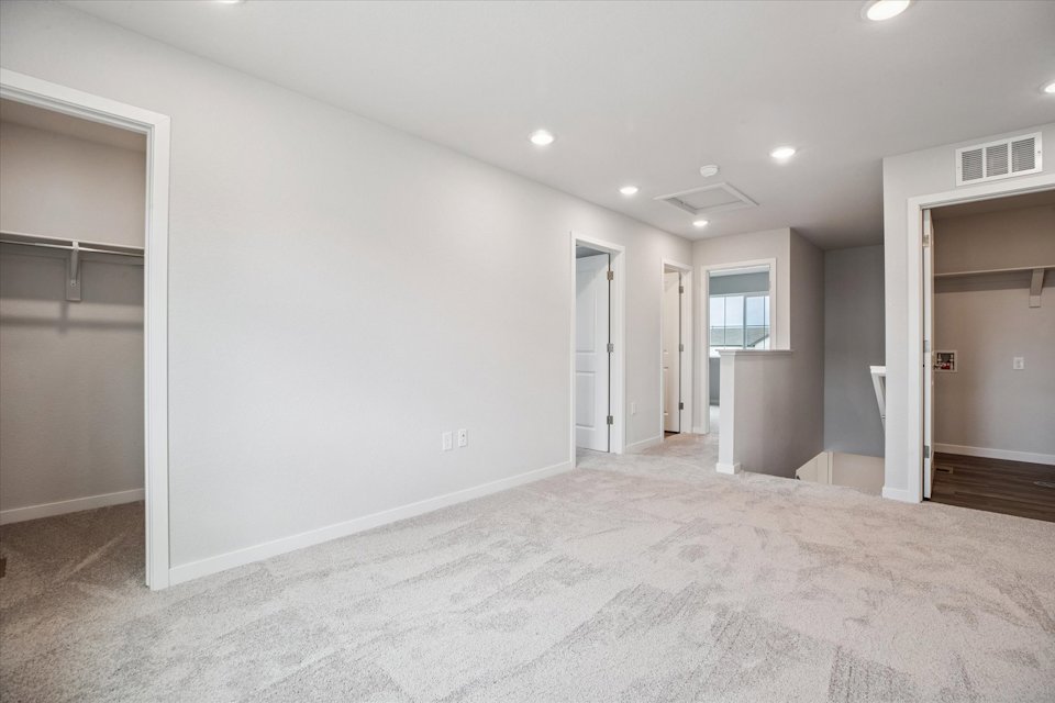 A room with white walls.