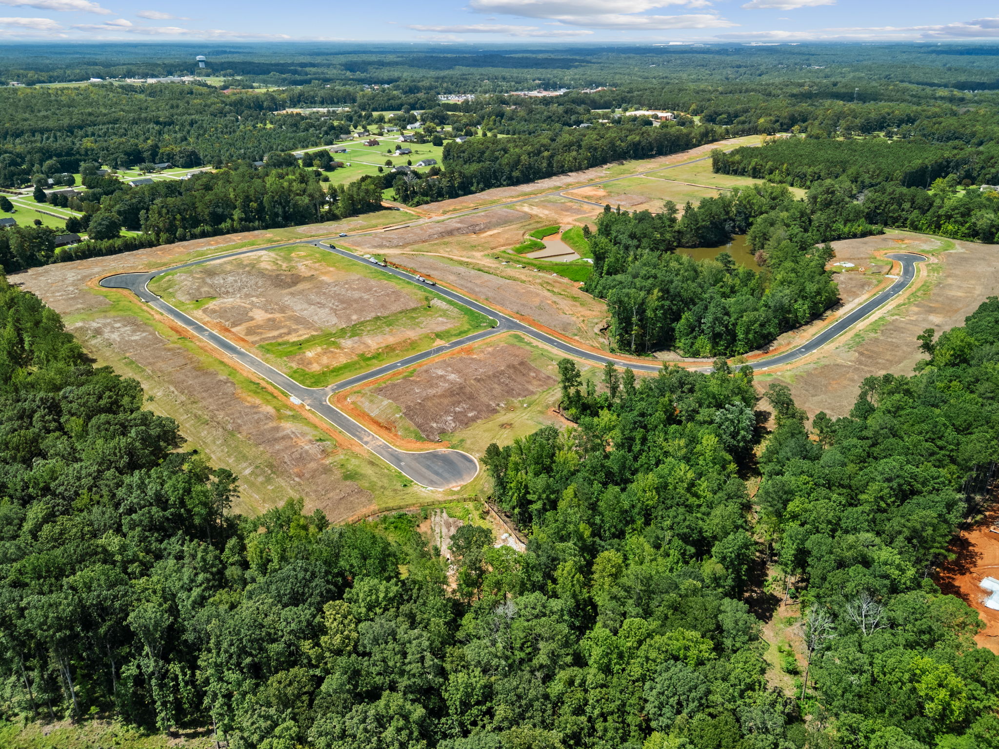 A large green landscape.