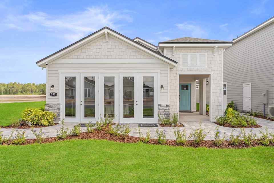 Laurel II Model Home Exterior at Camden Woods in Kingsland, GA