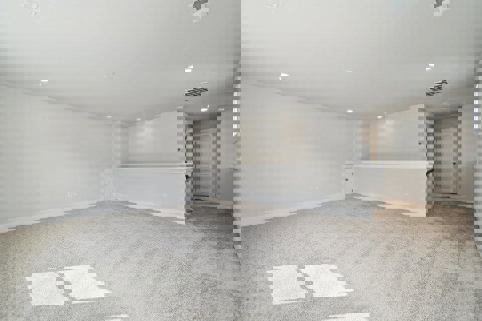 A room with white walls.