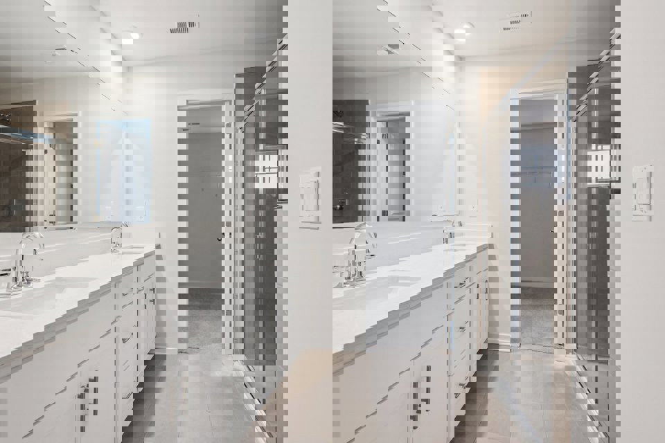 Roosevelt Primary Bath at Running Creek in Locust, NC