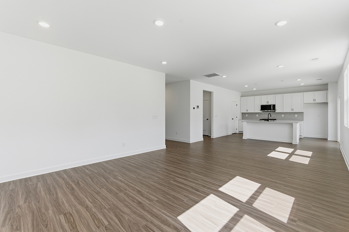 A large empty room.