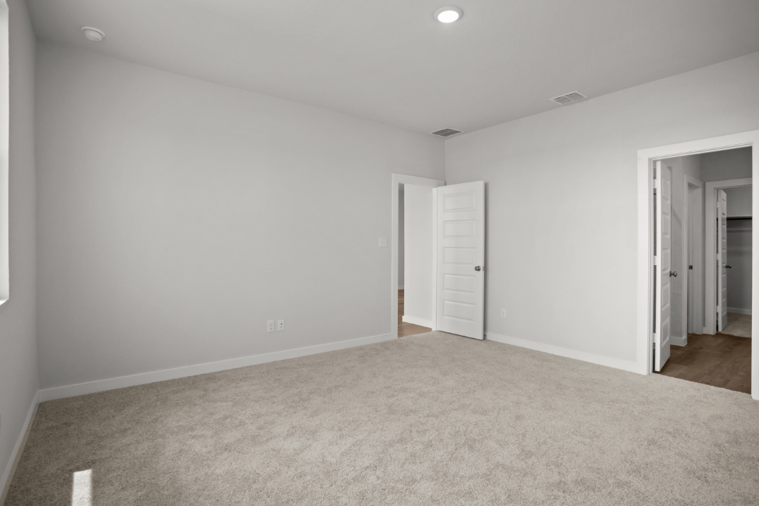 A room with white walls.