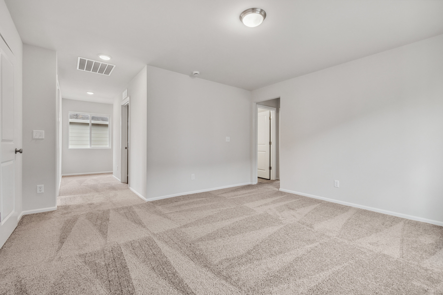 A room with white walls.